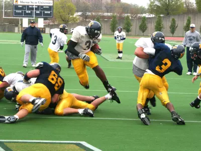 Practice 11-MSU Spring Football Image