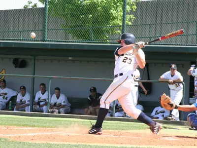 Payton Blasts Two Homers As 'Breds Split With Eagles Image