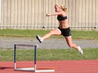Lady Racer Track & Field Post Top Finishes at OVC Outdoor Image