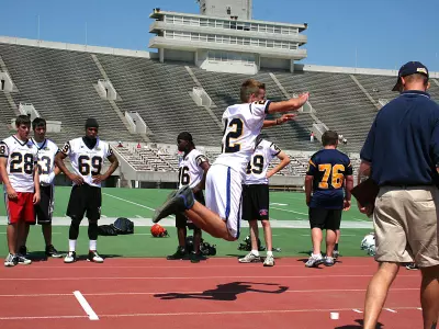 Racer Football Holds Day Camp Image