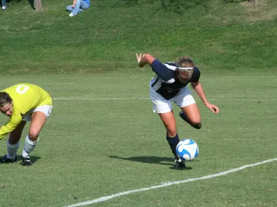 Racer Soccer Sets Record in 2-1 OT Win at UTM Image