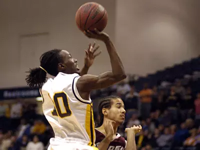 MSU Wins Opener 66-65 Over Rider Image