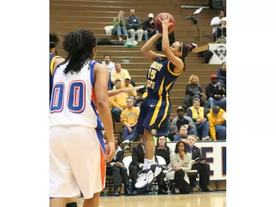 Lady Racers Miss Share Of Title By Two Points, 62-60 At UTM Image