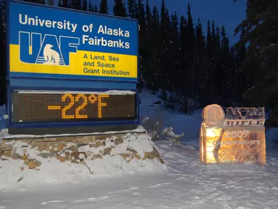 Racers Take Part In NCAA Championships In Alaska Image