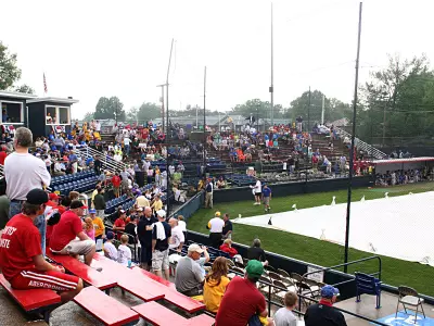 Rain Wins The Battle At Brooks Image