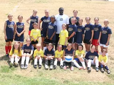 Getting Their Kicks - MSU Soccer Camp Image