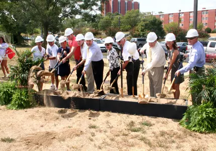 MSU Athletics Breaks Ground on New Soccer/Tennis Facility Image