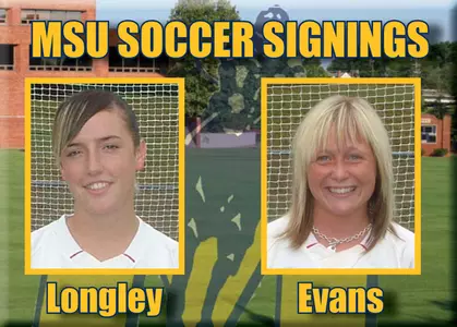 MSU Soccer Signs English Pair Image