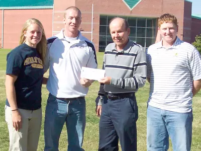 MSU SAAC Makes Donation To Habitat For Humanity Image