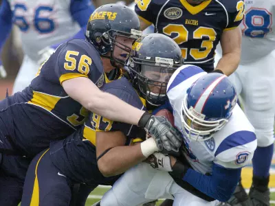 Defense Uses Goaline Stand to Send Racers to Victory Over Tennessee State Image