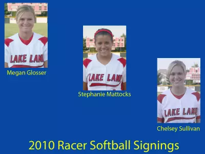 Pyron Signs Three From Lake Land College Image