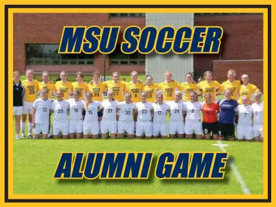 MSU Soccer Ends Spring Season With Alumni Game Image