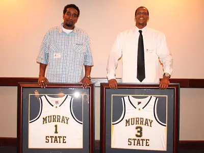Carter And George Honored at MSU Awards Night Image