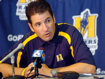 Griffin Meets the Media at Weekly Press Conference Image