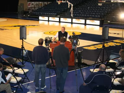MSU Women's Basketball Holds Annual Media Day Image