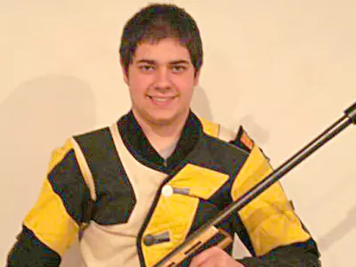 MSU Rifle Signs Bill Harvey Image