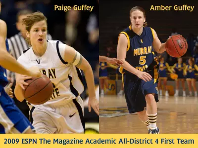 Guffey Sisters Named to ESPN The Magazine Academic All- District 4 First Team Image