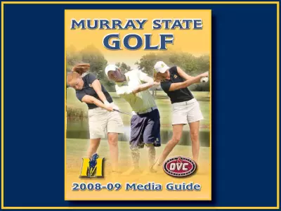 MSU Golf Media Guide 2009 Image
