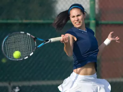 Women's Tennis Rolls in OVC Opener Image