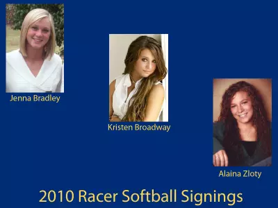 Softball Adds Three More to 2010 Roster Image