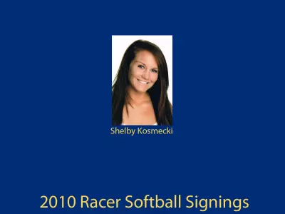 Pyron Inks 18th Member of 2010 Softball Roster Image