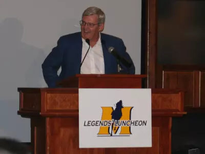Frank Beamer Honored at First Woodmen of the World Racer Legends? Luncheon Image