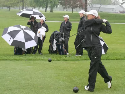 Singing In The Rain! MSU Enjoys NCAA Practice Round Image