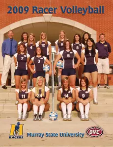 2009 Murray State Volleyball Media Guide Image