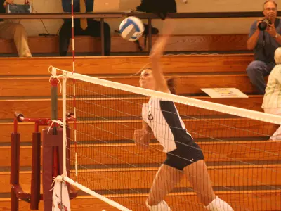Racers Drop Four-Set Match to Morehead in First Match at Home Image