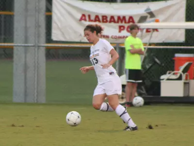 Two Quick Goals Earn Racers Soccer First Conference Victroy Image