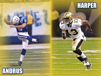 Andrus and Harper Make Opening Day NFL Rosters Image