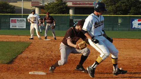Larson play at first vs BGSU