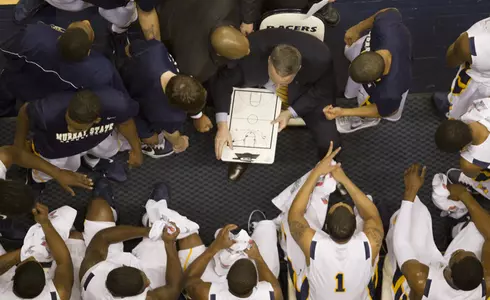 MSU huddle