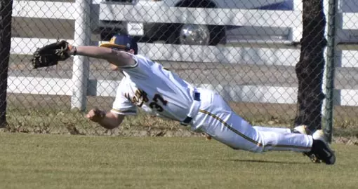 Stetson diving catch