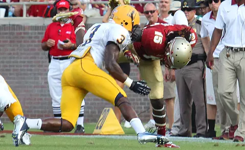 Wicks tackles vs FSU