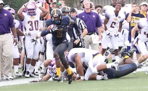 Powell receiving TD vs TTU