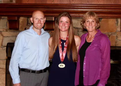 Coach Will Snodgrass, Moa Folke and Coach Velvet Milkman