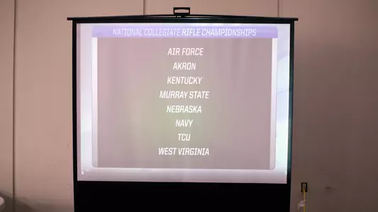 2020 NCAA Rifle Selection Show