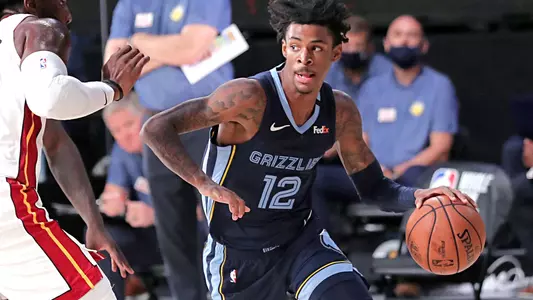 Ja Morant Memphis Grizzlies v Miami Heat