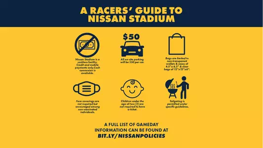 Nissan Stadium Policies