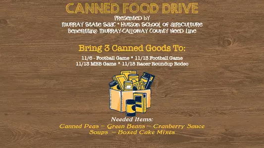 SAAC Canned Food Drive