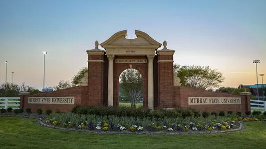 Murray State University Gate on Highway 641