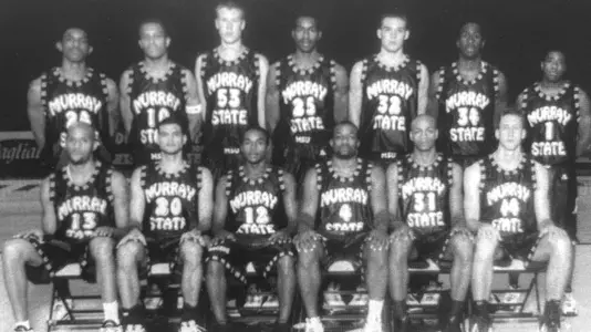 1999-00 MSU MBB Team Photo
