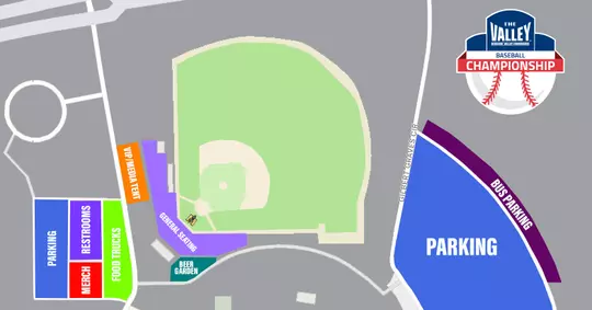 MVC Baseball Championship Map