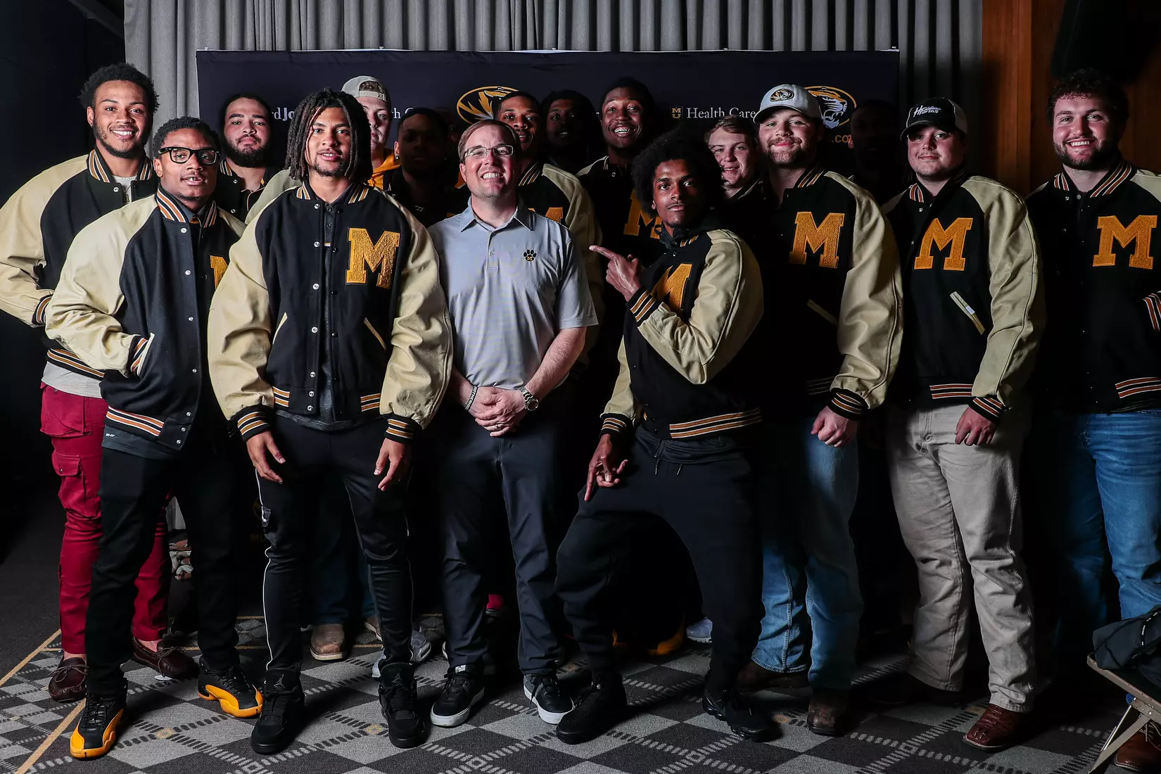 Mizzou Letter Jacket Ceremony in Columbia, Mo. on Monday, March 21, 2022.
Riley Hogan/Mizzou Athletics