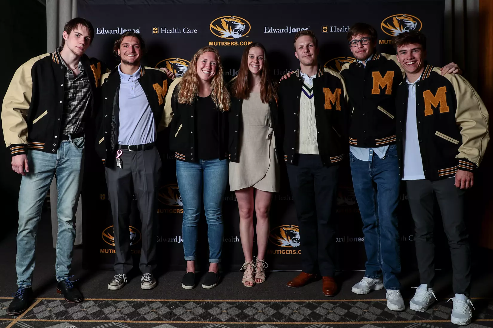 Mizzou Letter Jacket Ceremony in Columbia, Mo. on Monday, March 21, 2022.
Riley Hogan/Mizzou Athletics