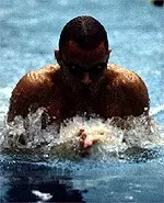 Ryan Ruddy broke the 200 individual medley school record on Thursday.