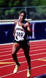 Five-time All-American and seven-time Big 12 Champion Derrick Peterson was inducted in the Missouri Track and Cross Country Association Hall of Fame Dec. 8.