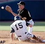 Shortstop/pitcher Ryan Stegall went 8-for-13 in Mizzou's series at Kansas.