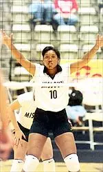 Junior Krista Johnson registered 10 kills and six block assists in the Tigers win of SEMO on Monday